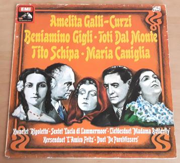Amelita Galli-Curzi, Beniamino Gigli, Toti Dal Monte enz... beschikbaar voor biedingen