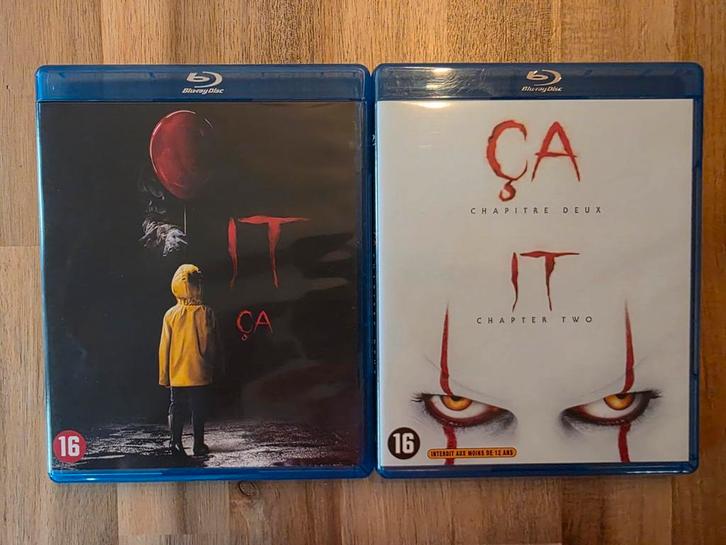 IT Chapter 1 & 2 Blu-ray Set, Cd's en Dvd's, Dvd's | Horror, Ophalen of Verzenden