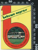 Sticker: Betuwe Express - Herveld (1), Verzamelen, Stickers, Overige typen, Ophalen of Verzenden, Zo goed als nieuw