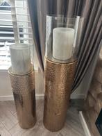 Set van 2 gouden zuilen richmond, Huis en Inrichting, Woonaccessoires | Zuilen en Pilaren, Ophalen of Verzenden, Zo goed als nieuw
