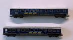 Minitrix NS Plan E 13120 en 13121, Hobby en Vrije tijd, Modeltreinen | N-Spoor, Gebruikt, Gelijkstroom, Trix, Wagon