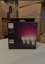 6x PHILLIPS HUE WHITE AND COLOUR 350 GU10, Led-lamp, Minder dan 30 watt, Nieuw, Overige fittingen