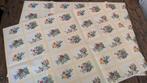 Twee grote vellen vintage cadeaupapier junk journal, Ophalen of Verzenden, Gebruikt