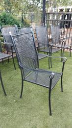 Prachtige metalen tuinstoelen royal garden excelsior, Ophalen, Gebruikt