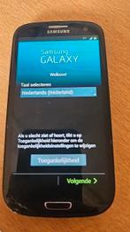 Samsung galaxy s3 sIII. Scherm heeft schade,functioneert wel, 16 GB, Ophalen of Verzenden, Gebruikt, Zwart
