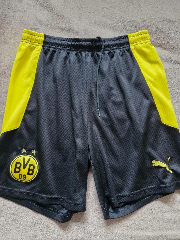 Puma sportbroekje mt M, Kleding | Heren, Sportkleding, Gedragen, Voetbal, Maat 48/50 (M), Zwart, Ophalen