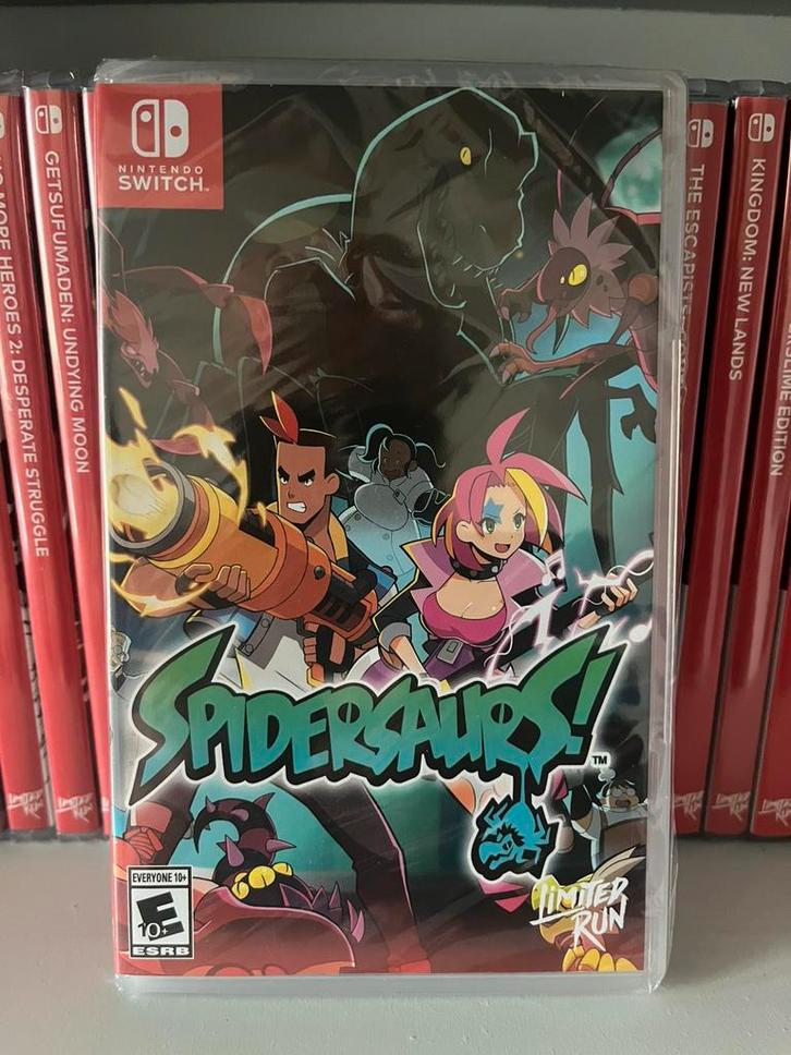 Spidersaurs (Nintendo Switch) - Limited Run, Spelcomputers en Games, Games | Nintendo Switch, Nieuw, 1 speler, Vanaf 12 jaar, Ophalen of Verzenden