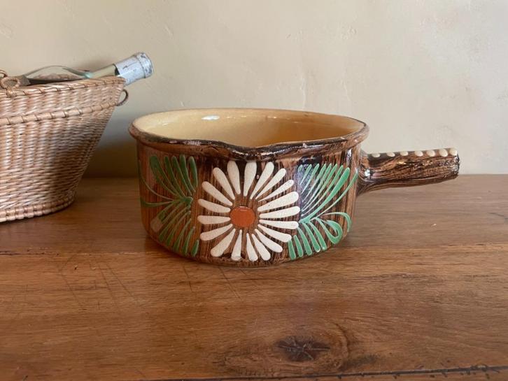 aardewerk Paté Pot Schaal uit een boucherie Frans, Antiek en Kunst, Antiek | Woonaccessoires, Ophalen of Verzenden