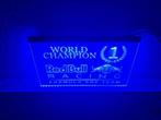 Red bull neon bord reclamebord lamp mancave LED *blauw* #2, Ophalen of Verzenden, Nieuw, Lichtbak of (neon) lamp