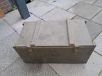 Munutiekist hout, met handvaten, Ophalen, Landmacht, Nederland