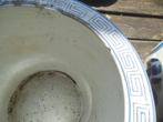 bloempot griekse stijl decoratie verzamel, Overige materialen, Gebruikt, Rond, Tuin