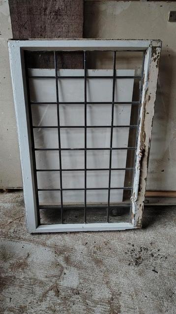 Glas in lood raam (52 x 87,5 cm) beschikbaar voor biedingen