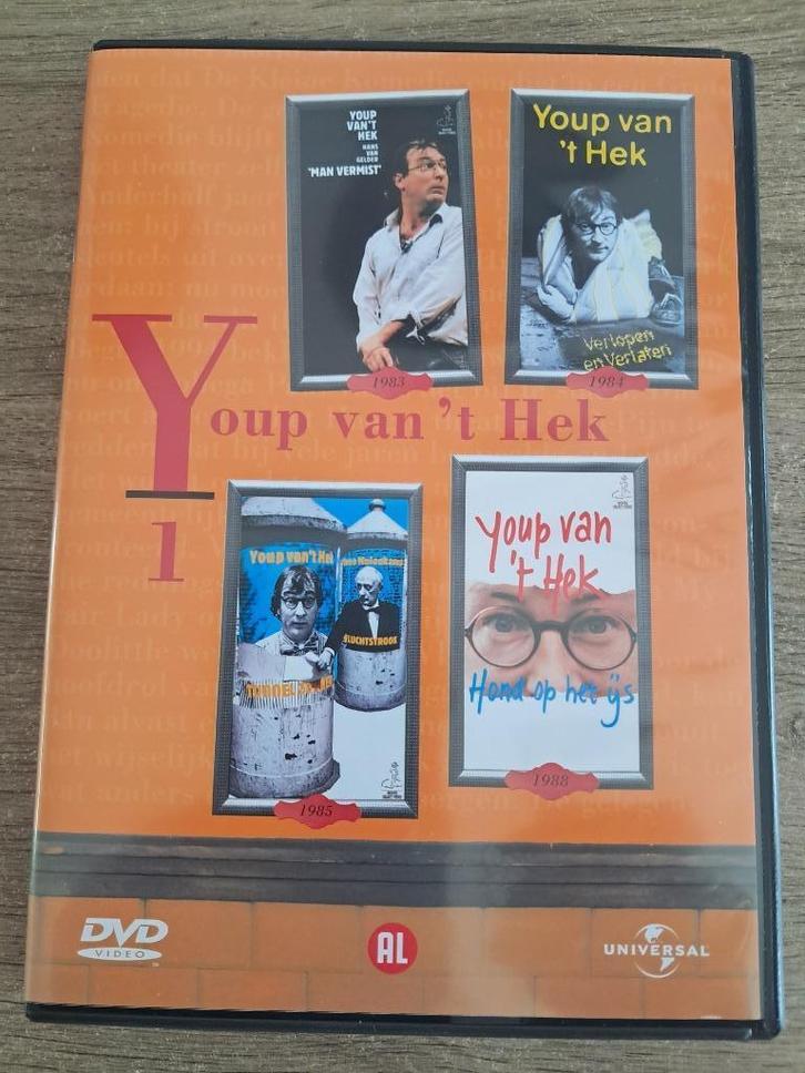 DVD box 5 delig Youp van het Hek 1983 - 2002, Cd's en Dvd's, Dvd's | Cabaret en Sketches, Zo goed als nieuw, Stand-up of Theatershow
