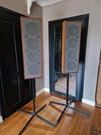 Vintage speakers met standaard, Ophalen, Gebruikt, Front, Rear of Stereo speakers, Overige merken