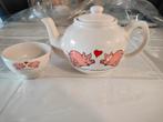 Mooie theepot en de kom, Huis en Inrichting, Ophalen of Verzenden, Overige stijlen, Overige typen
