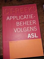 Studieboek Applicatiebeheer volgens ASL, Ophalen, Zo goed als nieuw