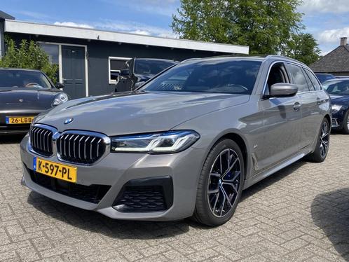 Bmw 5-serie Touring 530i High Executive M-Pakket VOL 2021, Auto's, BMW, Bedrijf, 5-Serie, ABS, Achteruitrijcamera, Adaptieve lichten