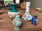 Chinese vaasjes, 4 stuks, Antiek en Kunst, Antiek | Porselein, Ophalen of Verzenden
