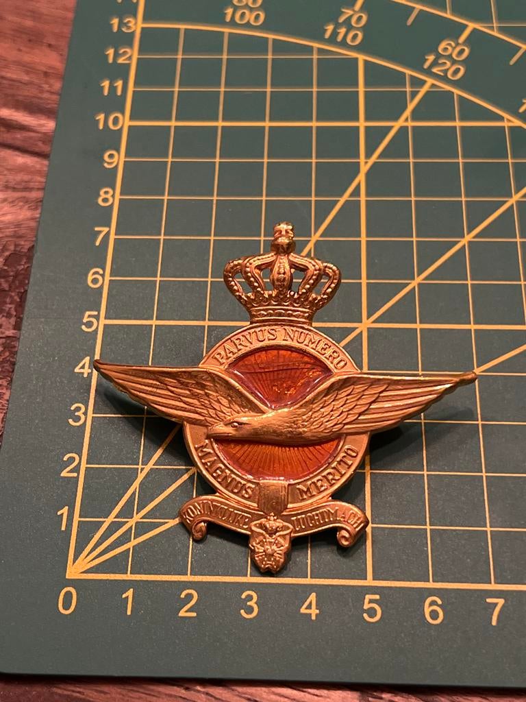 Embleem / Badge piloot klm luchtvaart Klu, Verzamelen, Militaria | Algemeen, Luchtmacht, Embleem of Badge, Engeland, Ophalen of Verzenden