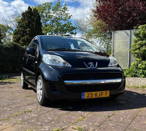 Peugeot 107 1.0 12V 5DR 2009 Zwart AIRCO Nieuwe GOB APK, Auto's, Peugeot, Particulier, Airbags, Airconditioning, Centrale vergrendeling