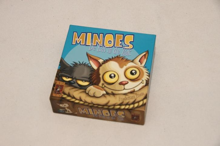 Minoes de kat in de zak kaartspel, Hobby en Vrije tijd, Gezelschapsspellen | Kaartspellen, Gebruikt, Drie of vier spelers, Ophalen of Verzenden