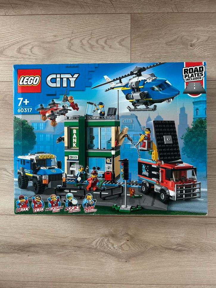 Lego 60317 - Lego City Bankoverval - *NIEUW*, Kinderen en Baby's, Speelgoed | Duplo en Lego, Nieuw, Lego, Complete set, Ophalen of Verzenden