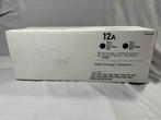 HP 12A cartridge zwart Q2612AD nieuw in seal, Ophalen of Verzenden, Nieuw, Cartridge, HP