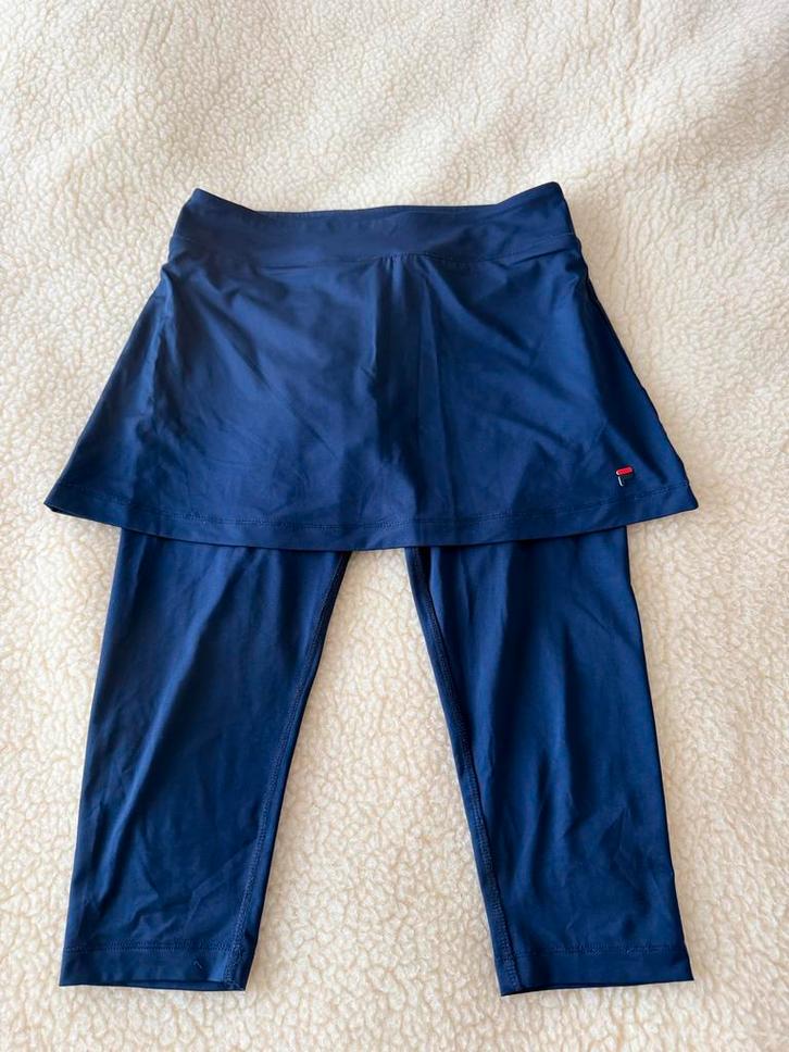 Fila Tennisrokje met Legging - Maat M, Kleding | Dames, Sportkleding, Zo goed als nieuw, Racketsport, Maat 38/40 (M), Blauw, Ophalen of Verzenden