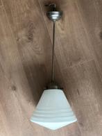 Art Deco Hanglamp, Huis en Inrichting, Lampen | Hanglampen, Ophalen, Gebruikt, Glas, 50 tot 75 cm