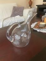Wijnkaraf glazen decanter, Antiek en Kunst, Antiek | Glas en Kristal, Ophalen