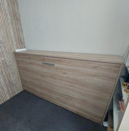 1 persoons opklap bed Albero, Huis en Inrichting, Slaapkamer | Bedden, Zo goed als nieuw, Eenpersoons, 200 cm, Hout, Ophalen