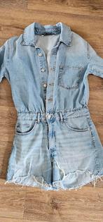 Denim /Spijker jumpsuit maat m, Kleding | Dames, Jumpsuits, Ophalen of Verzenden, Gedragen, Blauw