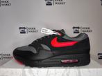 Nike Air Max 1 Essential Vamps maat 44, Verzenden, Zwart, Nike, Nieuw