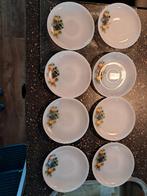 8 Schotels met fruit, Huis en Inrichting, Keuken | Servies, Ophalen, Gebruikt, Glas, Overige stijlen