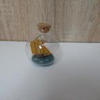 boot in glazen potje, Verzamelen, Beelden en Beeldjes, Ophalen of Verzenden, Gebruikt, Overige typen