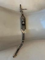 Art Deco zilveren armband Diamant, Verzenden, Zilver