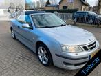 Saab 9-3 Cabrio 2.0T AUT. 209PK ARC ECC LEDER LMV, Auto's, 1998 cc, Gebruikt, Zwart, 4 cilinders