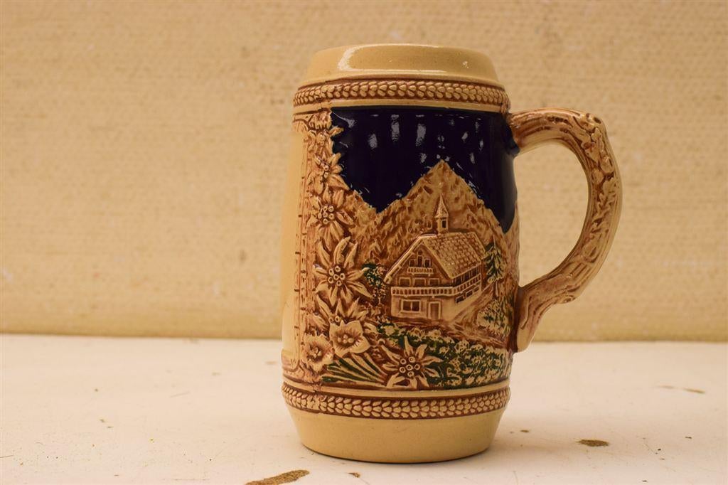 Gerz Porseleinen Bierpul 50094, Gebruikt, Ophalen of Verzenden, Bord(en), Wedgwood