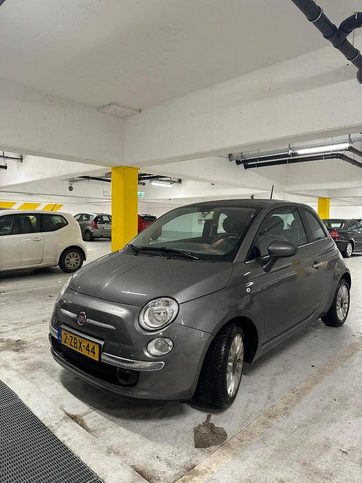 Fiat 500 0.9 80pk Twinair Turbo 2014 Grijs, Auto's, Fiat, Particulier, Benzine, A, Hatchback, Handgeschakeld, Origineel Nederlands