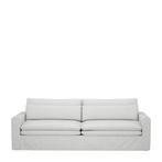 3,5 zits bankstel en Voetenbank Riviera Maison, Ophalen, Gebruikt, Driepersoons, 75 tot 100 cm