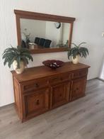 Mexicaans grenen dressoir met deuren en lades, Ophalen, Gebruikt, 150 tot 200 cm, Met lade(s)