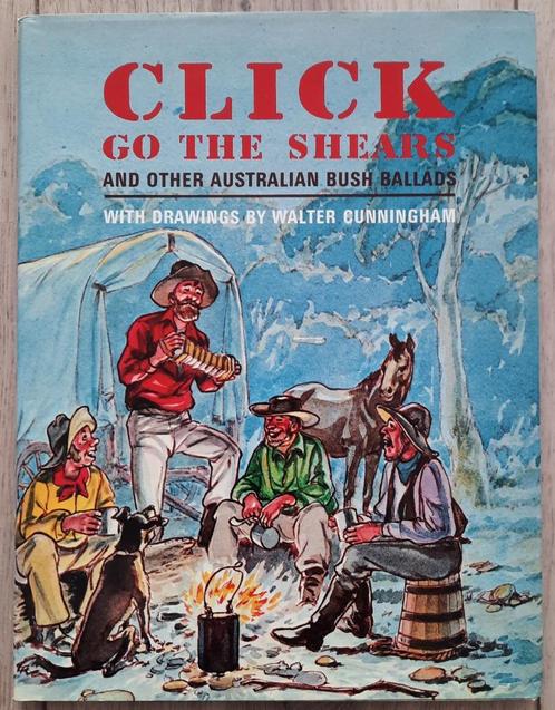Click go the shears and other Australian bush ballads., Boeken, Sprookjes en Fabels, Gelezen, Ophalen of Verzenden