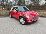 Mini 1.6 16V Cooper 2002 Rood - Nette Staat, Auto's, Mini, Voorwielaandrijving, 1025 kg, 4 stoelen, 116 pk