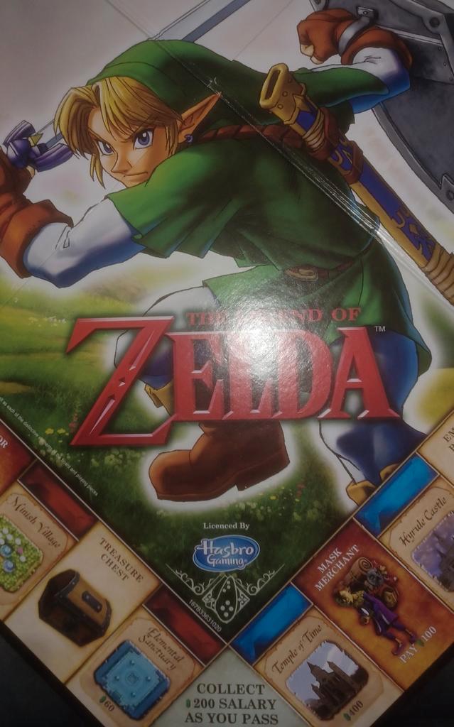 Hasbro ZELDA Monopoly bord spel compleet nette staat, Hobby en Vrije tijd, Gezelschapsspellen | Bordspellen, Ophalen of Verzenden