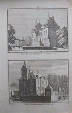 269-270 /Berendrecht Kouderkerk het Kasteel  Kopergravure, Ophalen of Verzenden