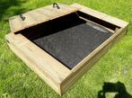 HOUTEN ZANDBAK 90x120 incl deksel kant en klaar geleverd, Ophalen, Nieuw
