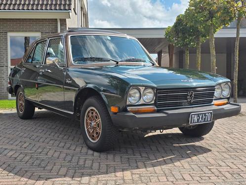 Peugeot 504 SRD 2.1 Diesel 1978 Groen 5-bak, Auto's, Peugeot, Particulier, Airconditioning, Elektrische ramen, Lederen bekleding