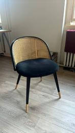 Prachtige webbing stoel, Huis en Inrichting, Stoelen, Ophalen, Riet of Rotan, Gebruikt, Zwart