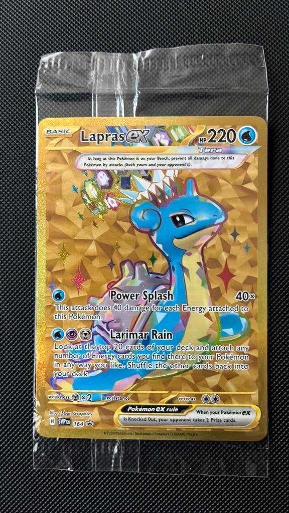 Lapras svp 164, Hobby en Vrije tijd, Verzamelkaartspellen | Pokémon, Zo goed als nieuw, Ophalen