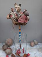 Antieke Bijzondere processie stokpop, Antiek en Kunst, Ophalen of Verzenden